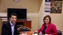 Нинова обсъди с Кирил Петков следващите стъпки в преговорите за кабинет