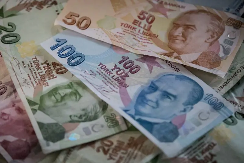 Турската лира достигна ново дъно
