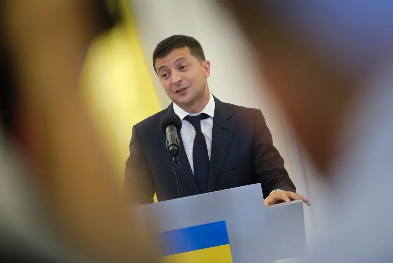 Над 90% от украинците подкрепят Зеленски