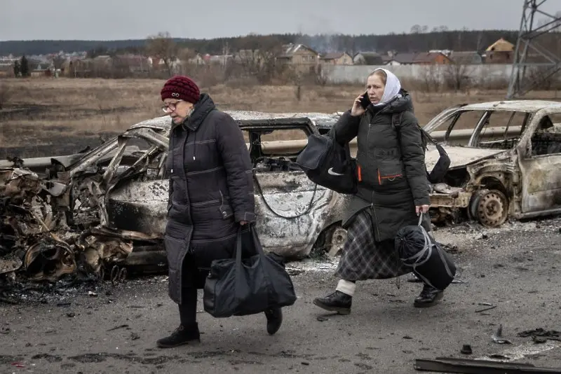 35 000 украинци са евакуирани чрез хуманитарни коридори вчера