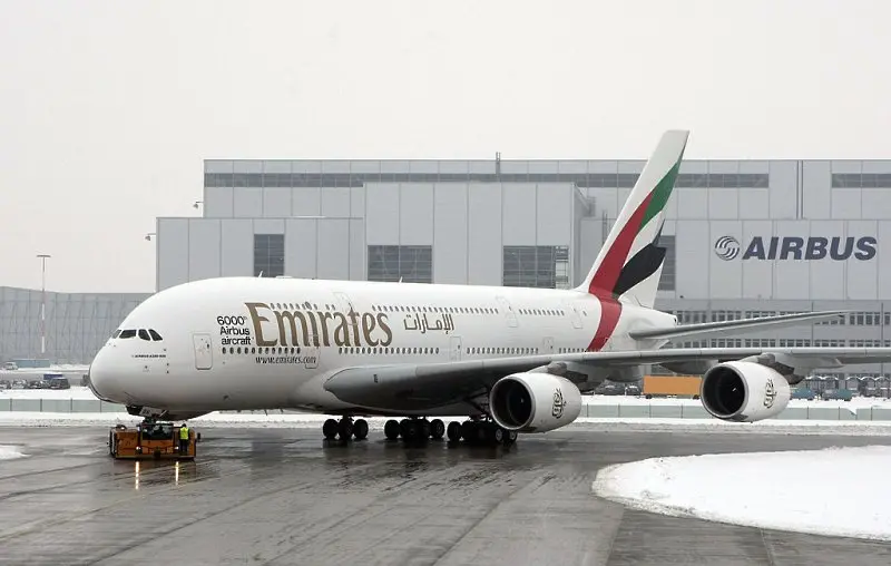 Emirates предупреди Airbus, че може да откаже доставка на самолети А350