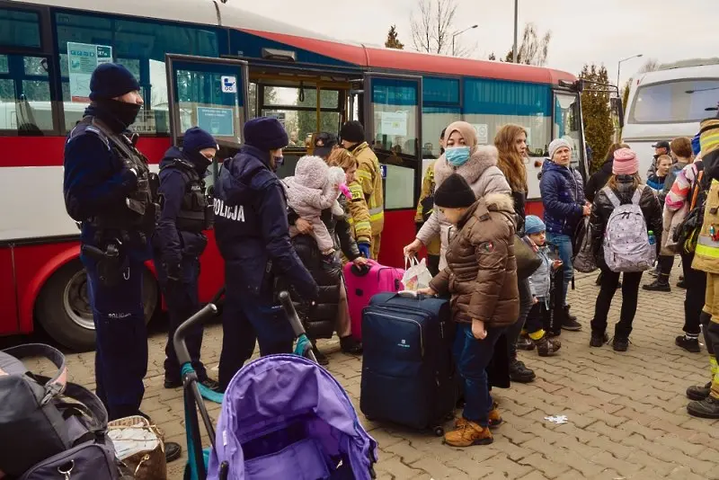 Украинските бежанци в Полша с ЕГН и 18 месеца право на престой 