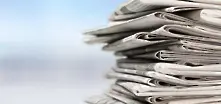 Недостиг на хартия във Финландия може да създаде проблеми с издаването на вестници