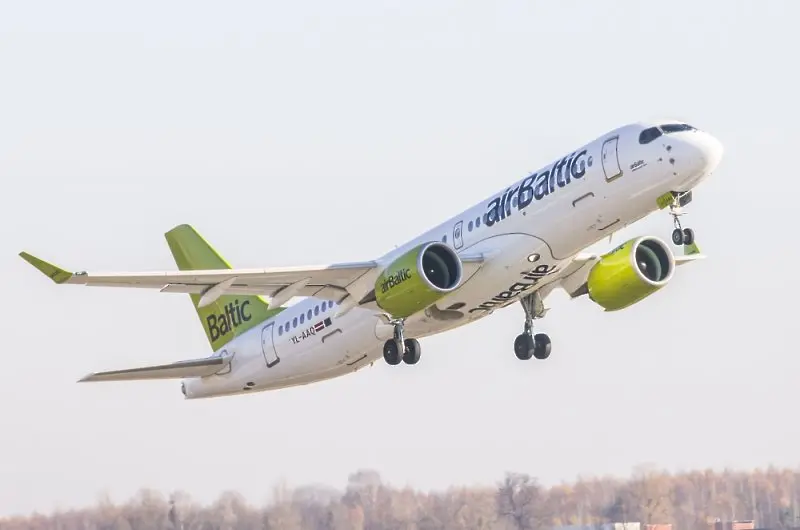 Латвийската авиокомпания airBaltic дава Boeing на Украйна