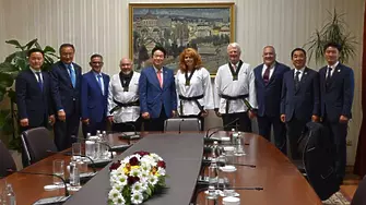 Вицепрезидентът Илияна Йотова получи почетен дан по таекуондо