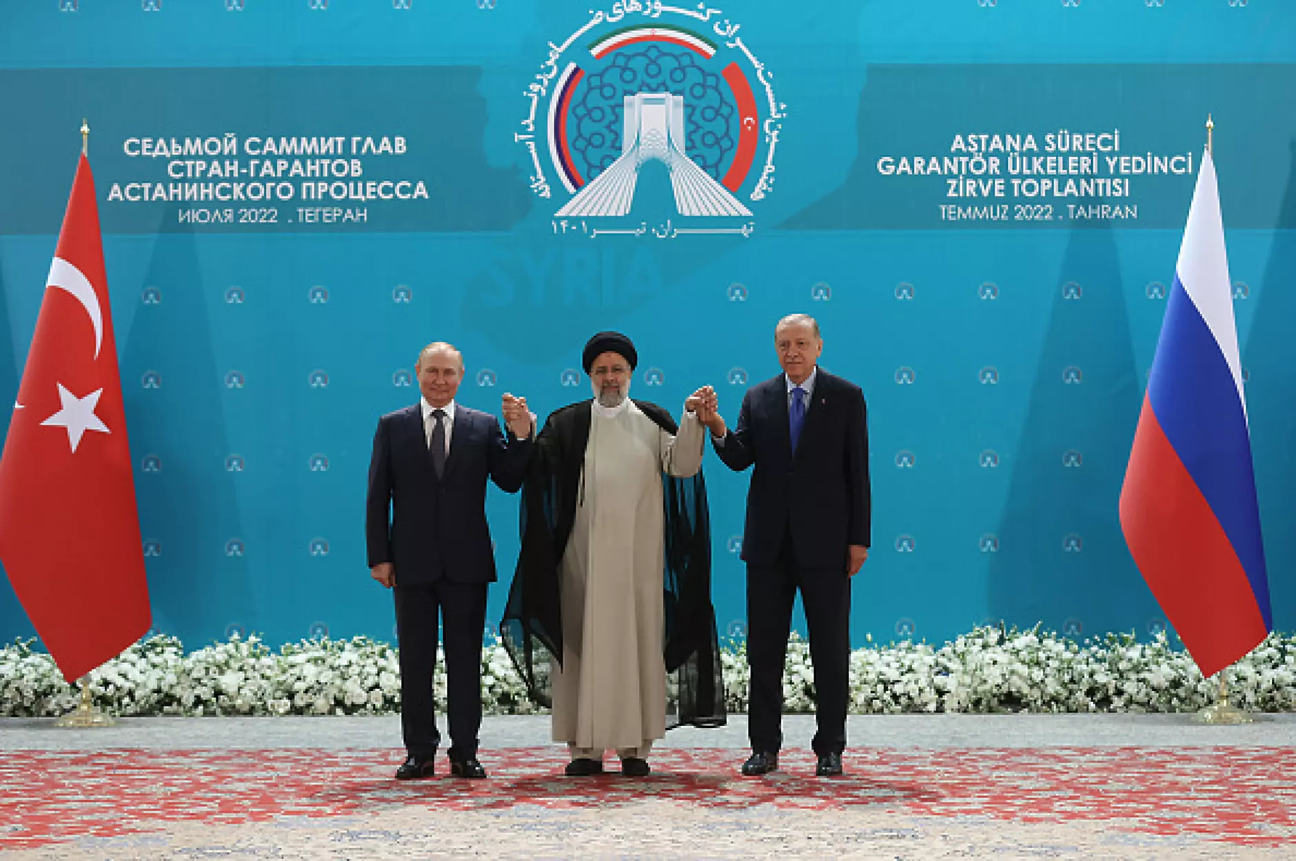 „Тройката“ от срещата в Техеран с единна позиция за Сирия и дискретна подкрепа за Путин