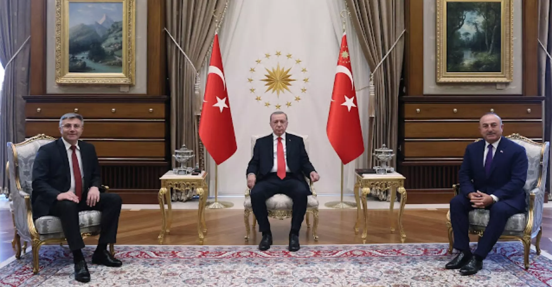 Лидерът на ДПС се срещна с президента на Турция Реджеп Ердоган