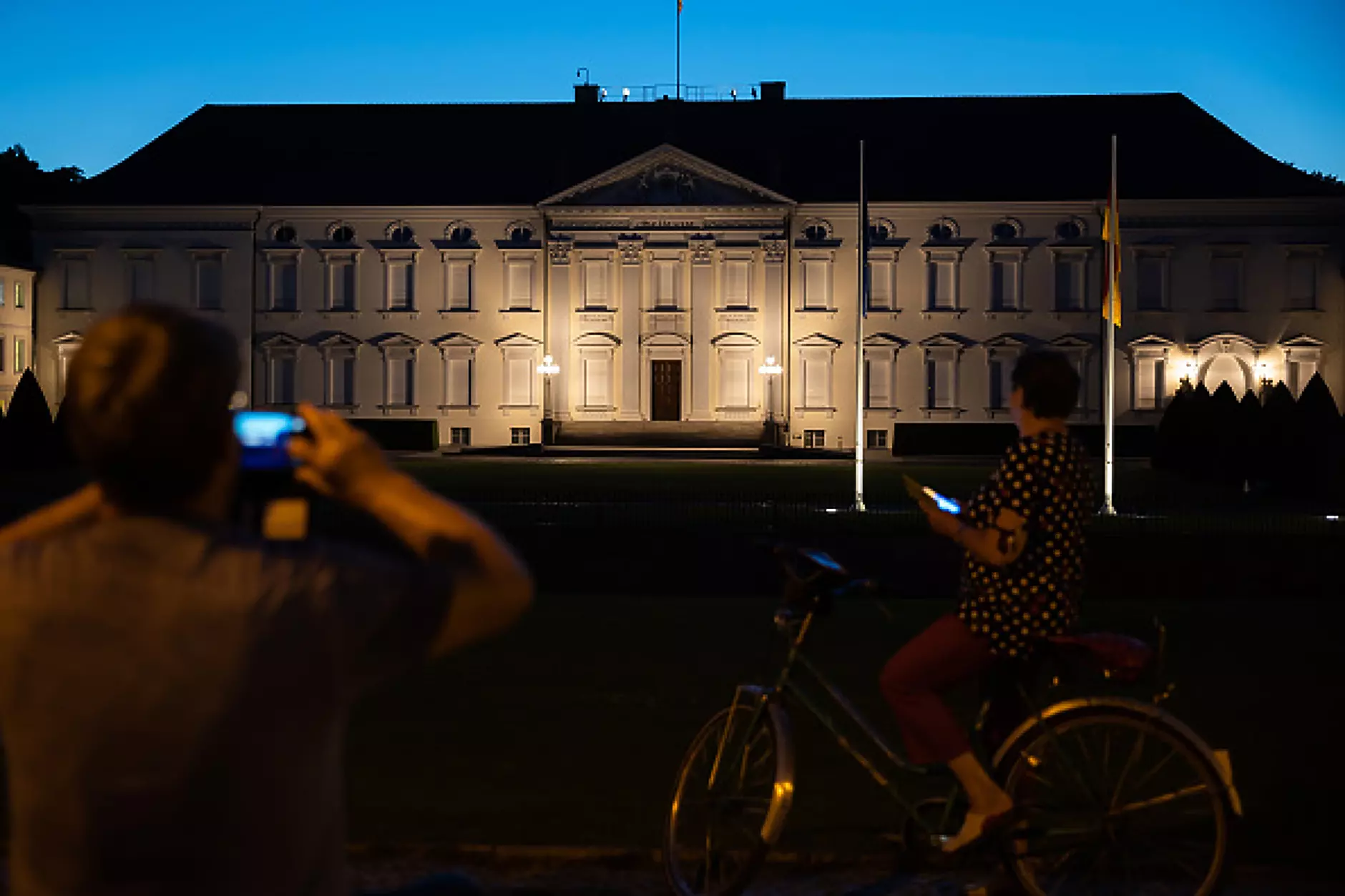 Германия изключва осветяването на президентската резиденция за икономии