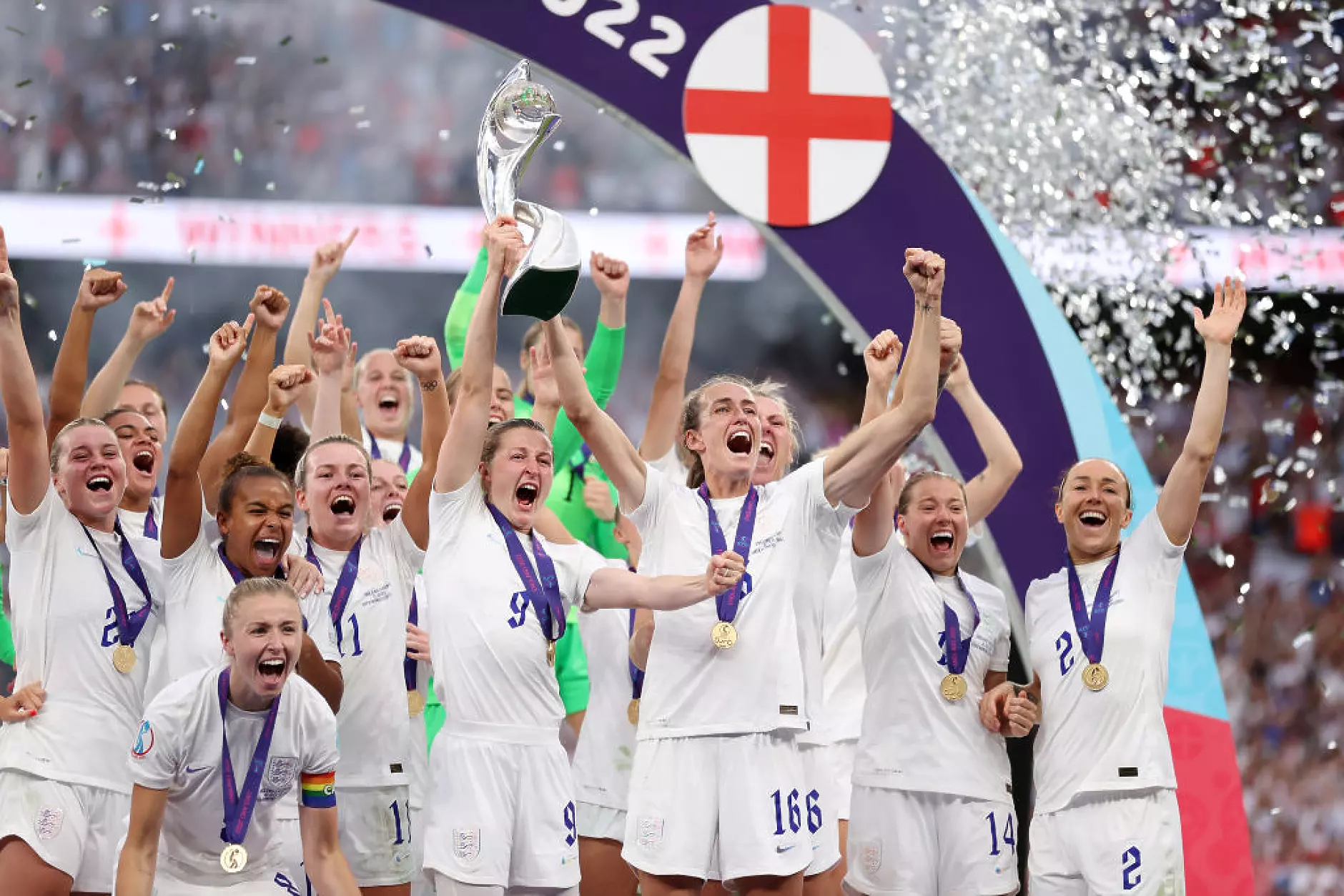 Исторически триумф за Англия на Европейското по футбол за жени