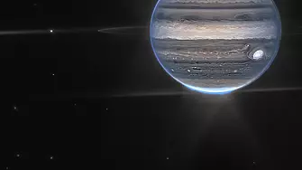 НАСА показа уникални снимки на Юпитер от телескопа „Джеймс Уеб“