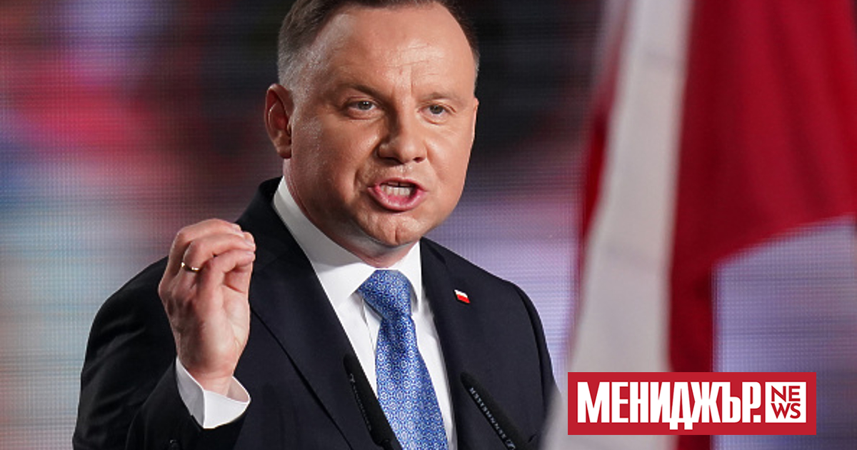 Президентът на Полша Анджей Дуда пристигна днес в Киев, за