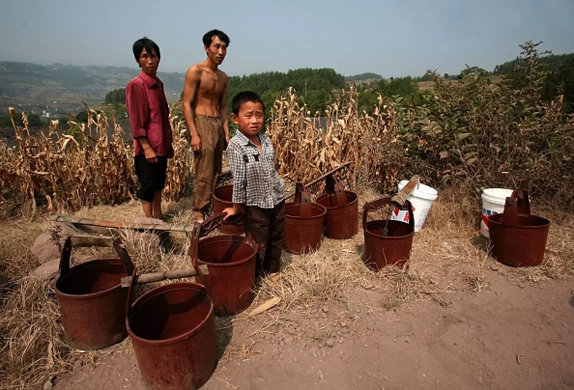 Жестока суша  съсипва реколтата в Китай