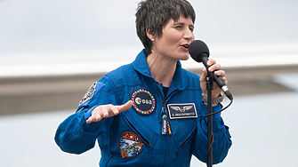 Астронавтката на Европейската космическа агенция Саманта Кристофорети от Италия става