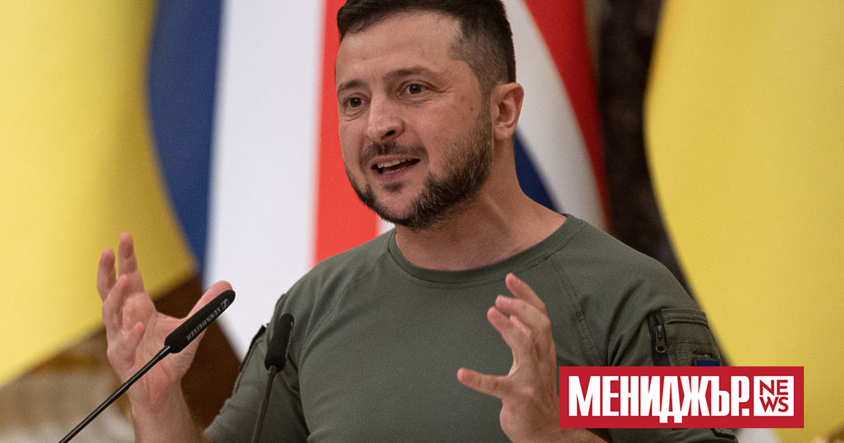 Украинският президент Володимир Зеленски обеща страната му да си върне
