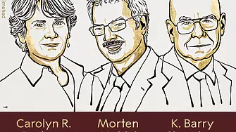 Трима учени си поделят Нобелова награда за разработването на „клик-химията“