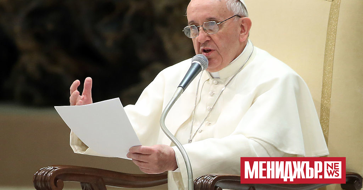 Папа Франциск за първи път директно призова руския президент Владимир