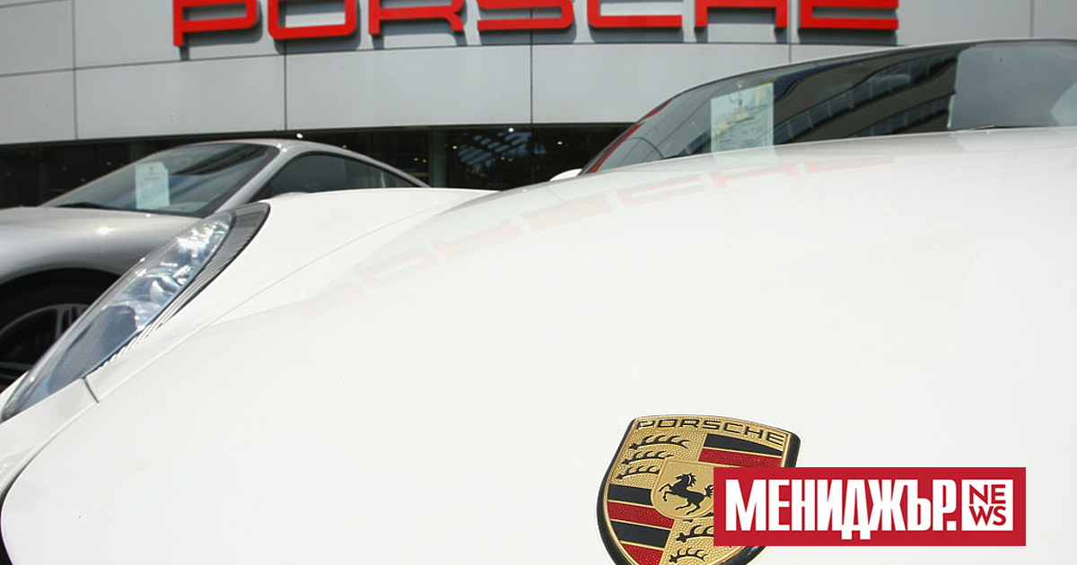 Германската компания Porsche вече е европейският автомобилостроител с най-висока пазарна