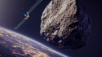 Опашката от отломки на астероида ударен от сондата ДАРТ на