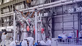 Компания за космически полети в Китай изпробва двигател с течен кислород и метан