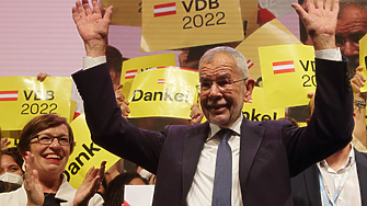Австрийският президент Александър ван дер Белен си осигури втори шестгодишен