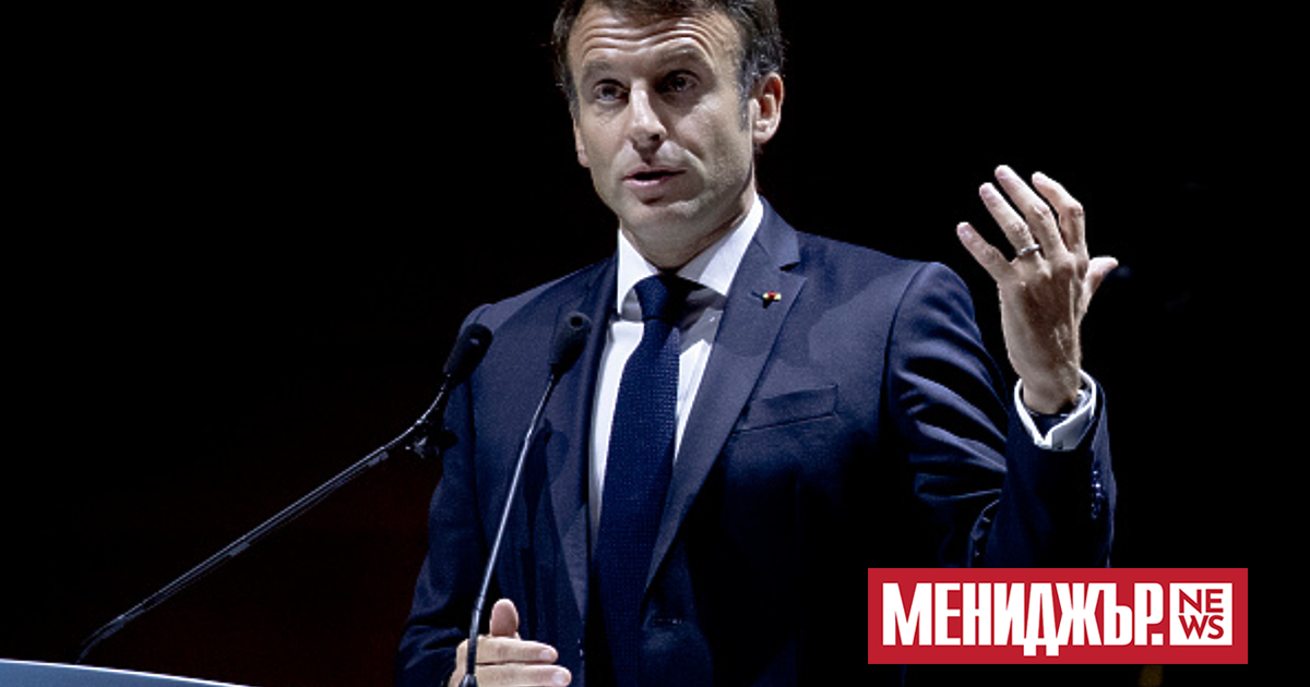 Френският президент Еманюел Макрон заяви днес, че смята, че мирът