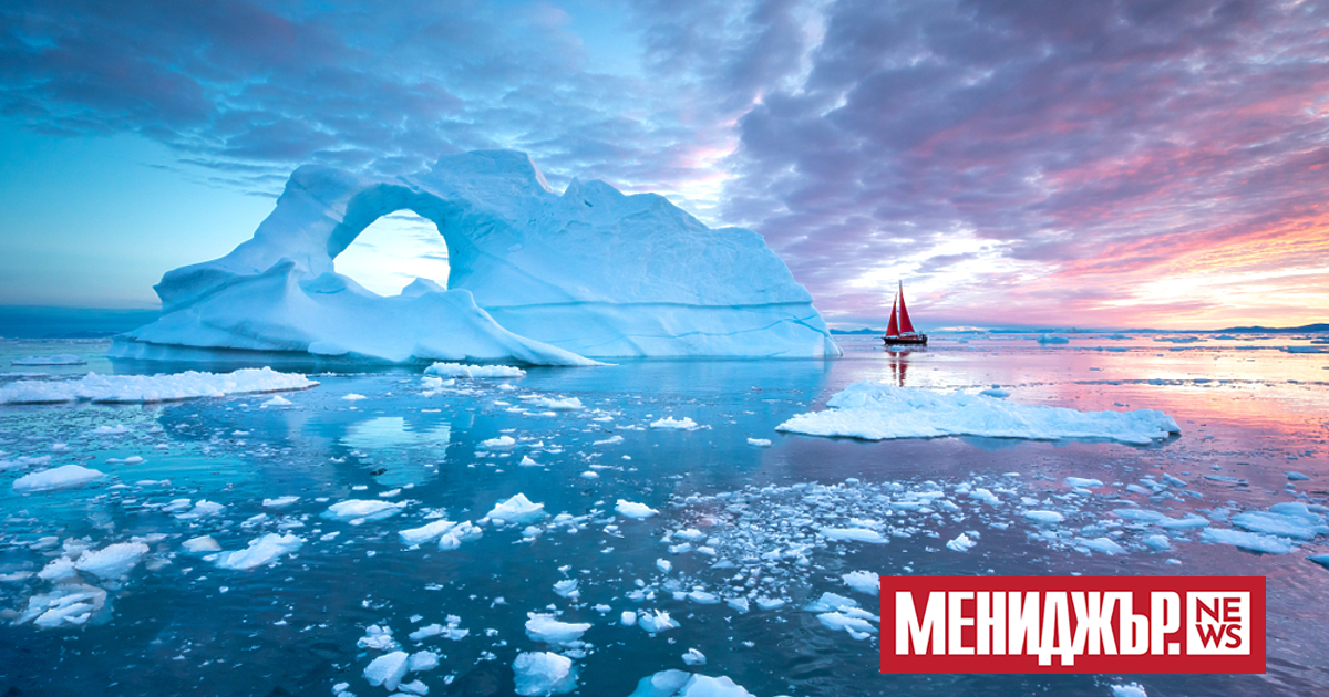 Шелфовият ледник Денман в източна Антарктика се топи със скорост