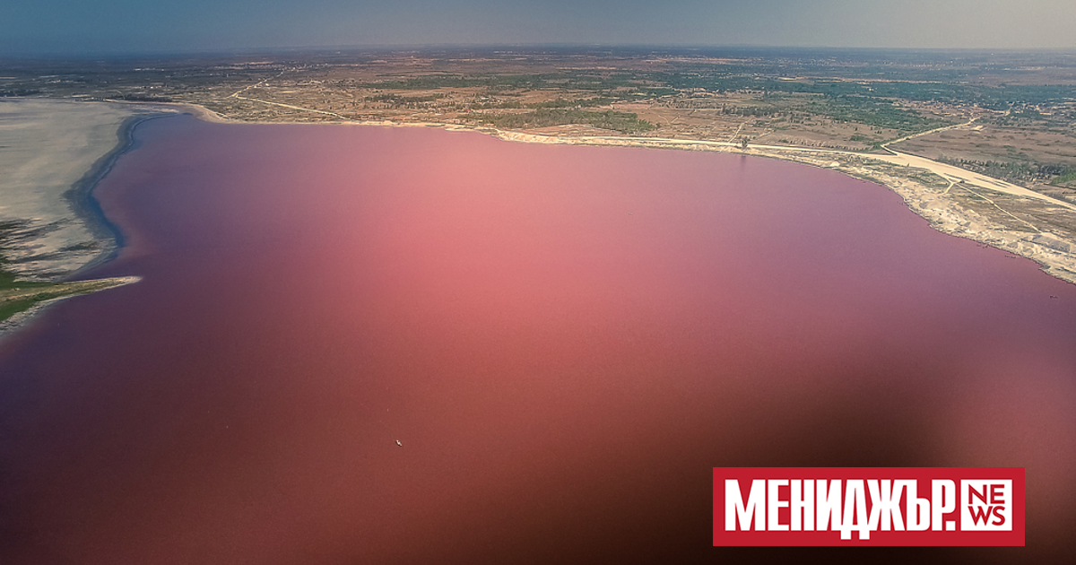 През този дъждовен сезон езерото Ретба е загубило ярко розовия
