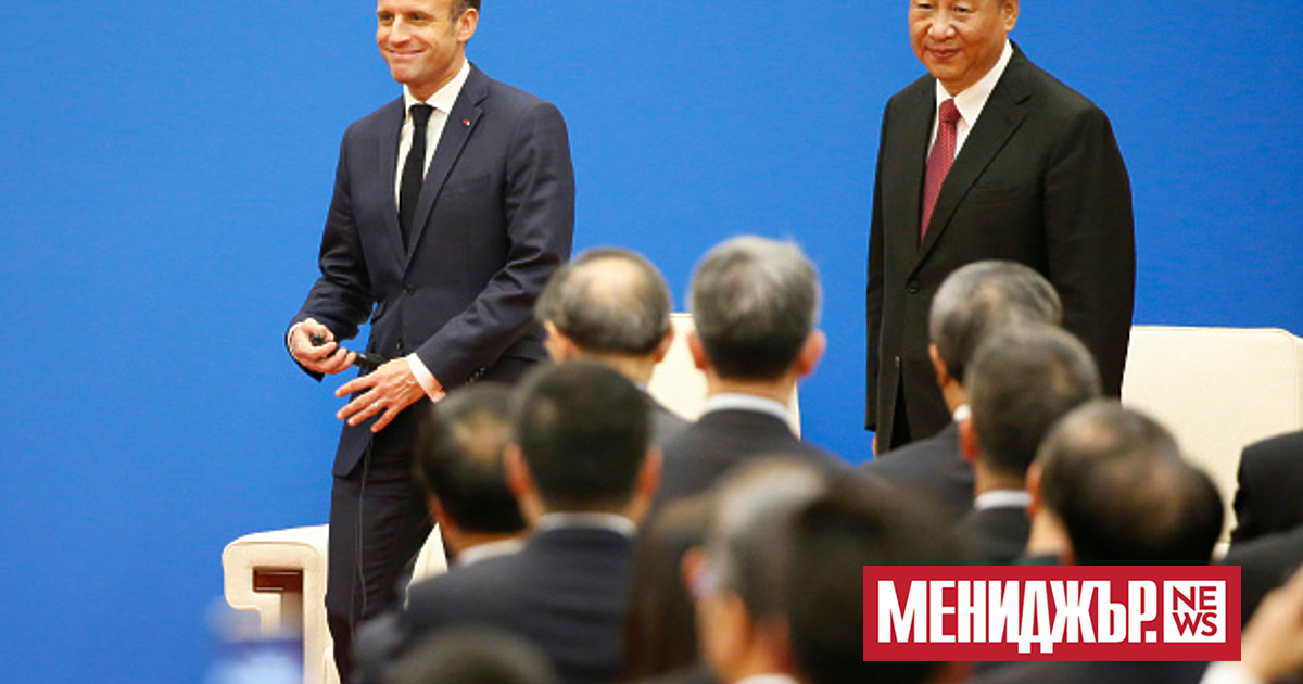 Китайският лидер Си Дзинпин потърси подкрепа от френския президент Емануел