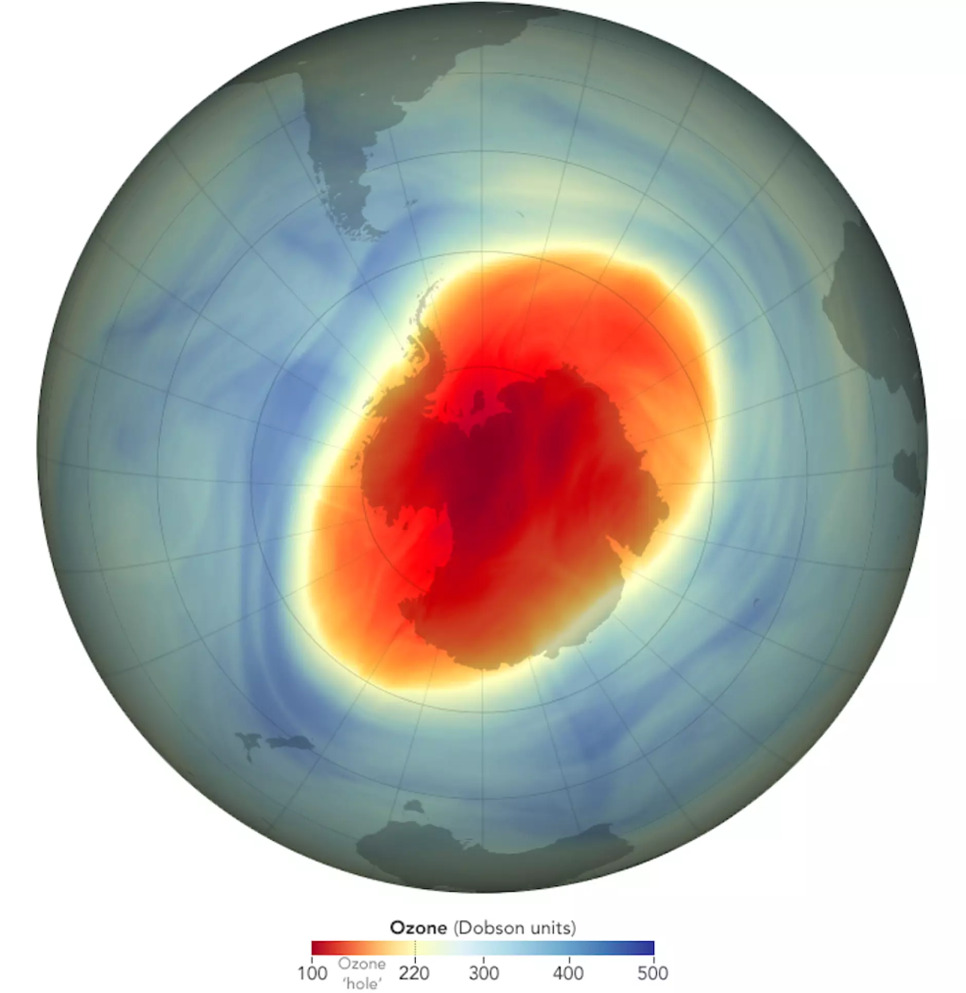 НАСА: Озоновата дупка продължава да се свива  