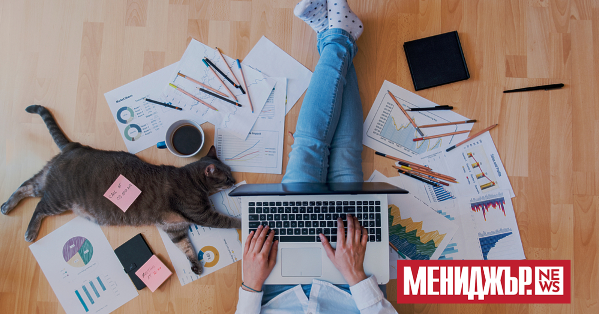 Делът на европейците, които работят от вкъщи, достигна 13.5% през