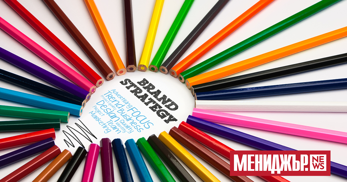 Избирайте цветовете, които използвате, за да представите вашата марка и