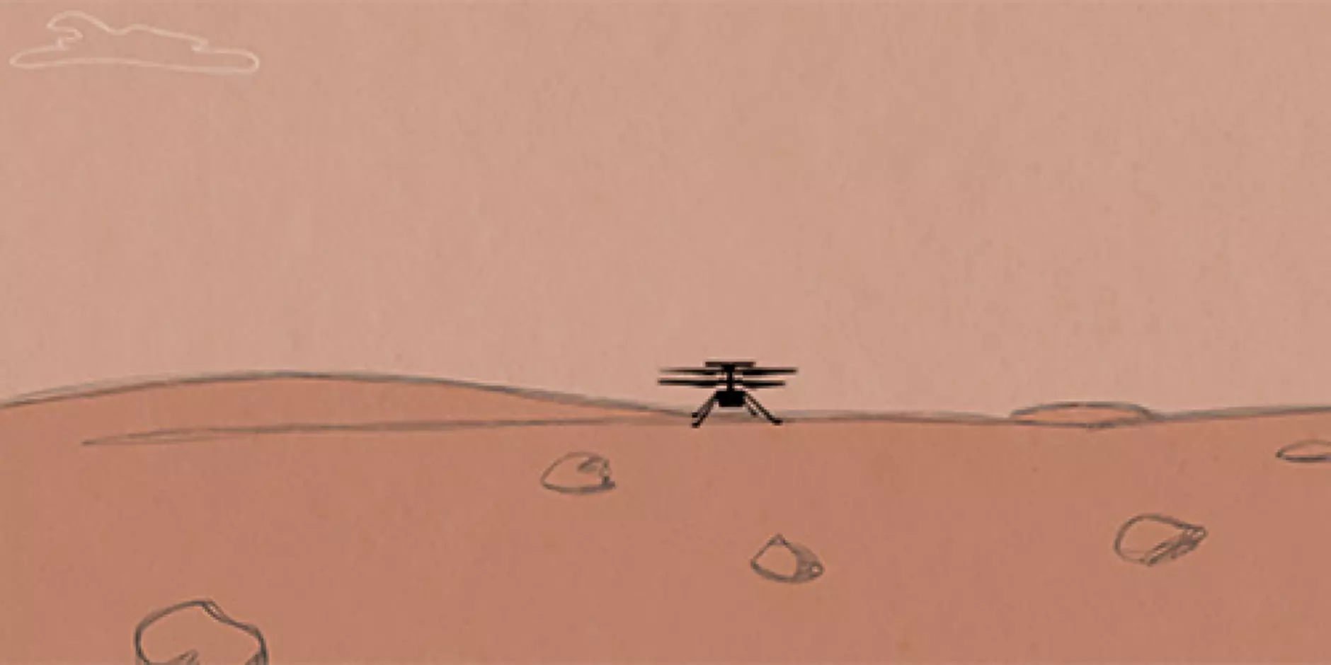 Марсианският хеликоптер Ingenuity сам ще избира местата си за кацане на планетата с нова навигационна система 