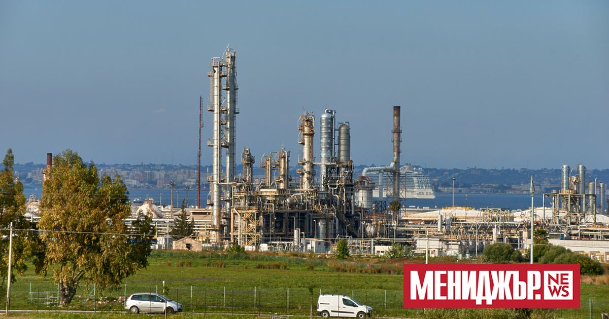 Рафинерията  в Приоло, Сицилия на руския петролен гигант Лукойл е поставена