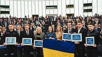 Наградата Сахаров на Европейския парламент за 2022 г беше връчена