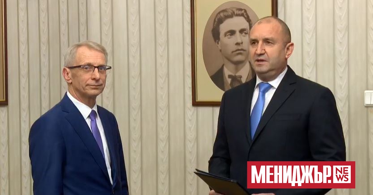 Президентът Румен Радев връчи втория мандат за съставяне на правителство