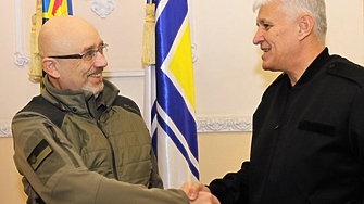 Министърът на отбраната Димитър Стоянов е бил на работно посещение