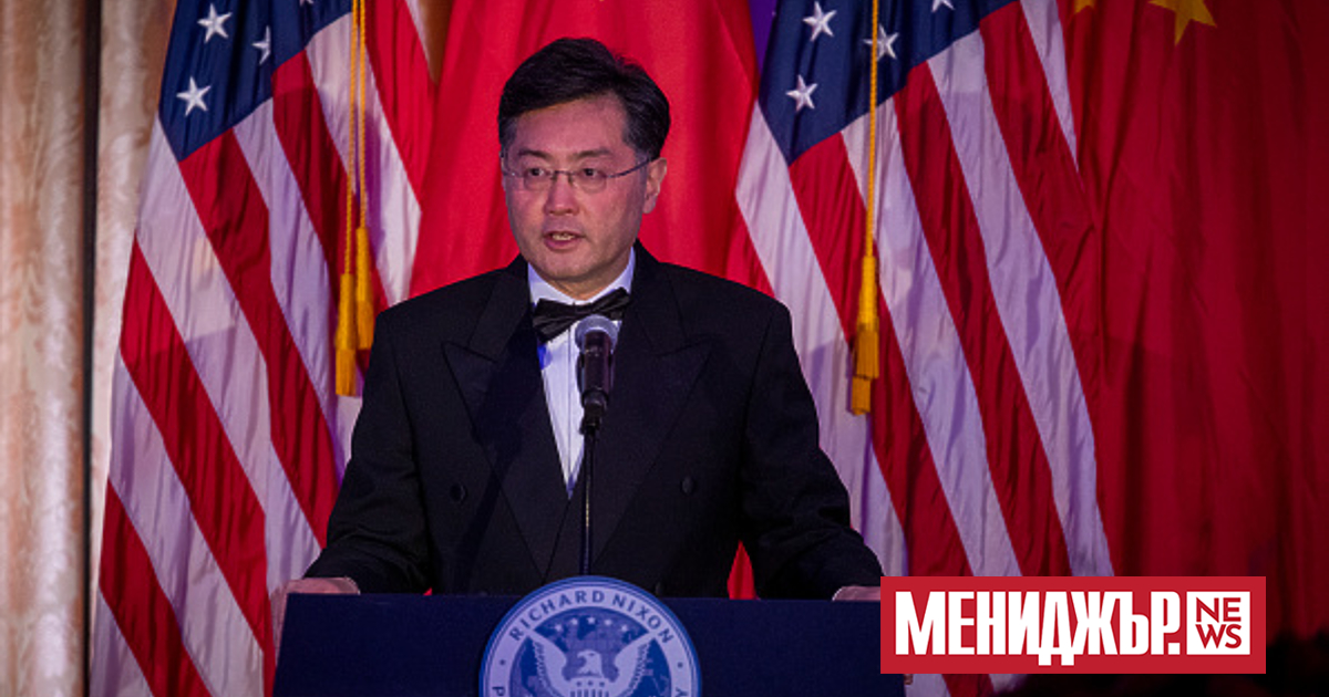 Китайският посланик в Съединените щати Цин Ган е назначен за министър