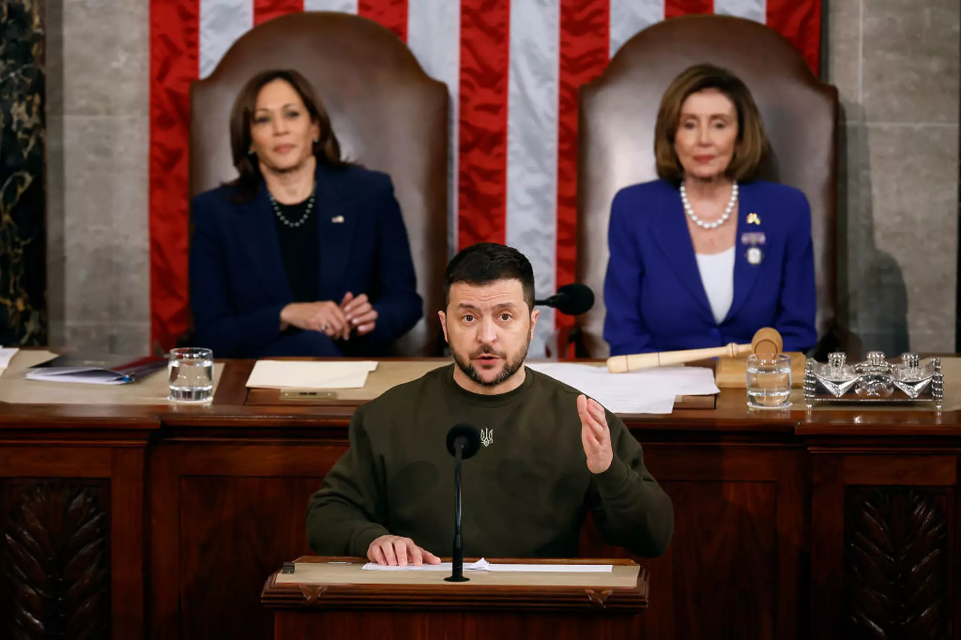 Зеленски призова Конгреса на САЩ да продължи подкрепата за Украйна