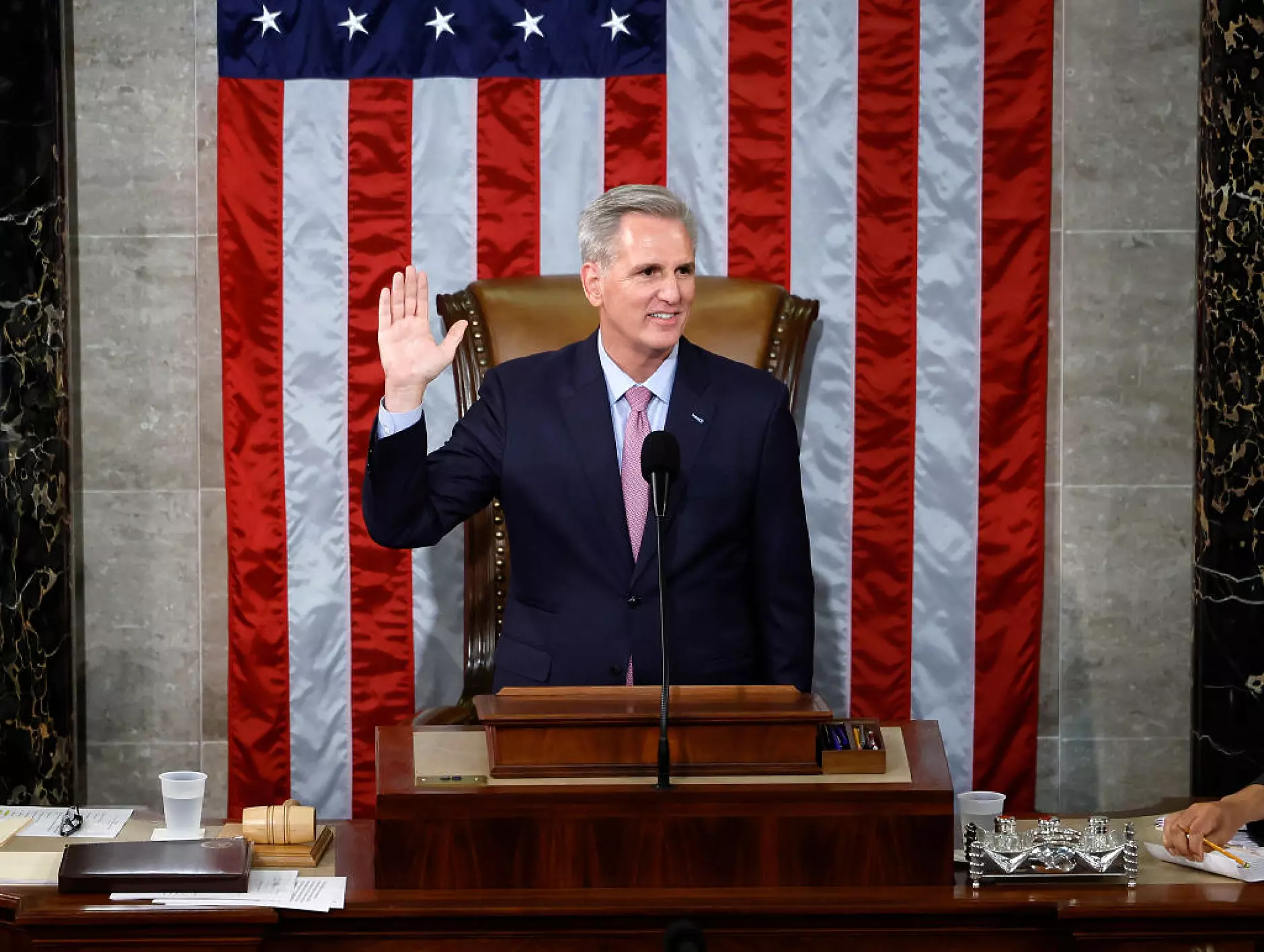 Кевин Маккарти е новият председател на Камарата на представителите на Конгреса на САЩ