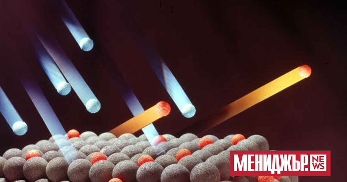 Колко бързо се движат електроните между атомите в една молекула?
