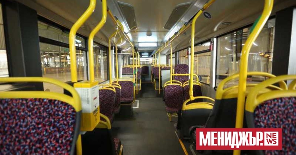 Общественият градски транспорт на София от днес се движи по