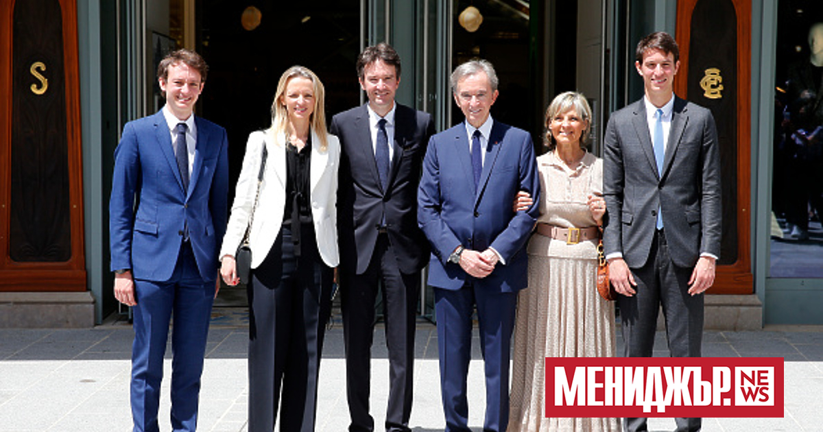 Най-богатият човек в света, Бернар Арно, избра кое от децата