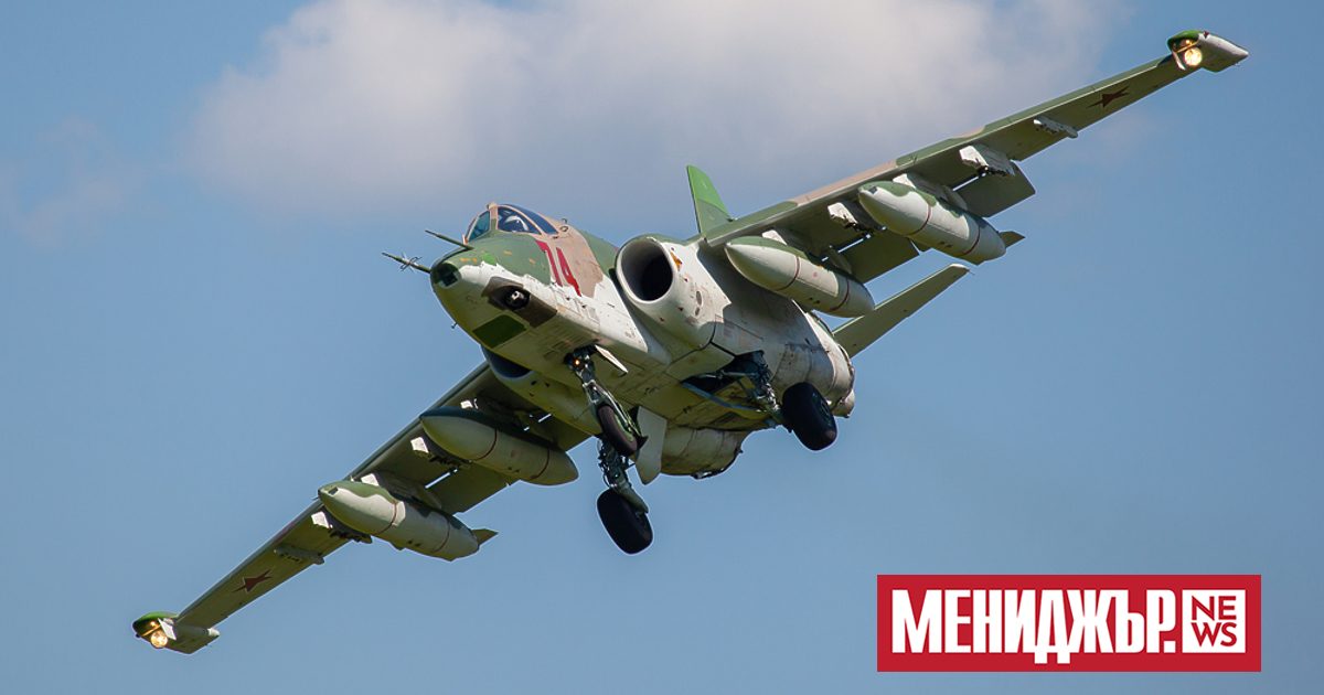 България е продала 14 щурмови самолета съветско производство Су-25 на