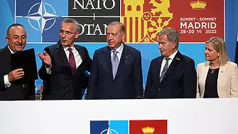Турция отлага преговорите за НАТО с Швеция и Финландия
