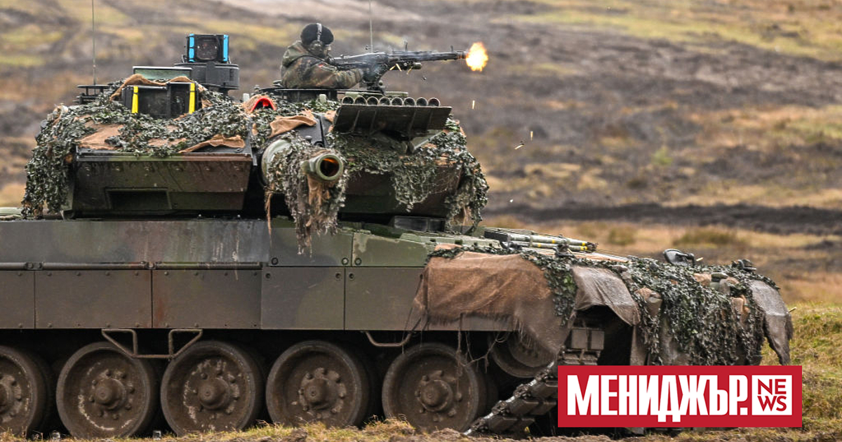 Правителството на Германия е одобрило доставка на танкове Леопард 1“