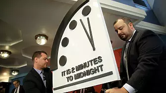 „Часовникът на Страшния съд“ показва 90 секунди до Апокалипсиса