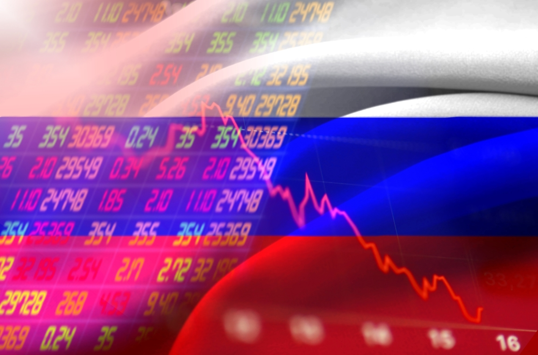 Бюджетните приходи на Русия са се сринали с 35% за  година 