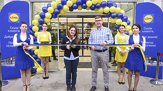 Lidl продължава с експанзията, отвори първия за тази година магазин от ново поколение 