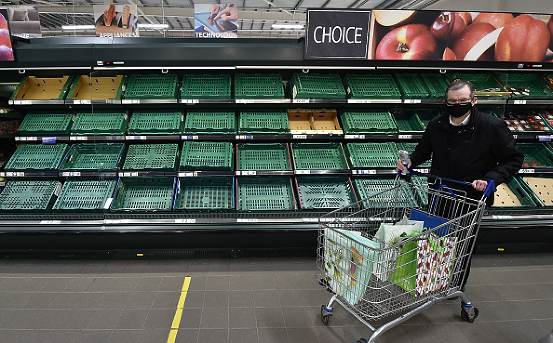 Великобритания удари рекордните 17 % инфлация при хранителните стоки