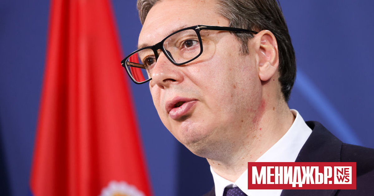 Сръбският президент Александър Вучич, чийто президентски мандат изтича през 2027